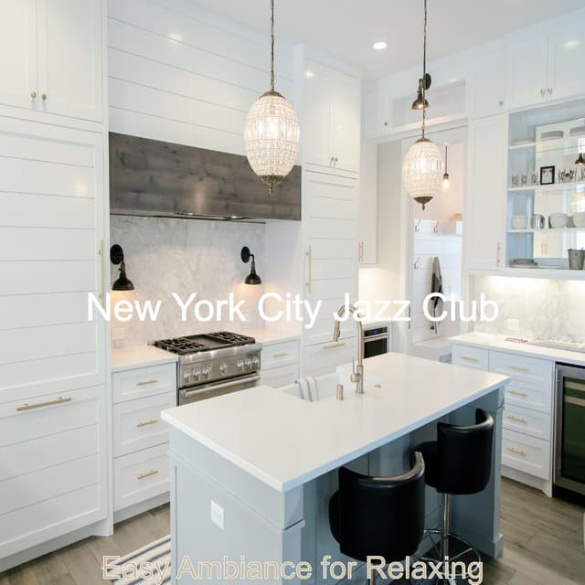 Easy Ambiance for Relaxing - New York City Jazz Club