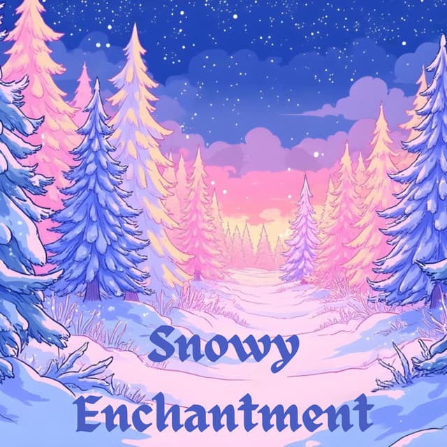 Snowy Enchantment: Peaceful Celtic Music in a Frozen Forest, Magical Winter Journey - Tina Amalier