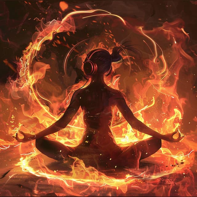 Yoga Fire: Harmonic Music Balance - Yoga Piano Music