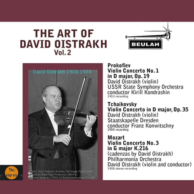 The Art of David Oistrakh, Vol. 2 - David Oistrakh