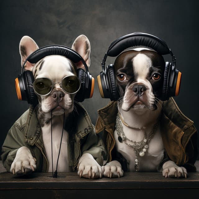 Music for Dogs: Canine Comfort in Piano Fugue - Piano dust Covers