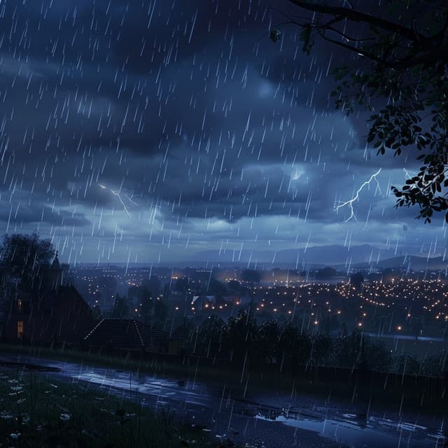 Tranquil Rain Chill: Thunder Sleep Rhythms - Sleep Before Midnight