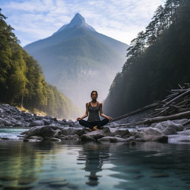 Tranquilidad Del Río: Sonidos De Agua Para La Meditación - Serie de sonidos de la naturaleza