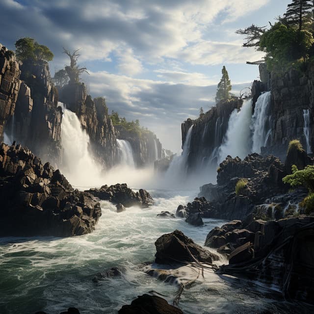 Orquesta De La Naturaleza: Música Relajante Con Agua - Sonidos de la Naturaleza Música de la Naturaleza