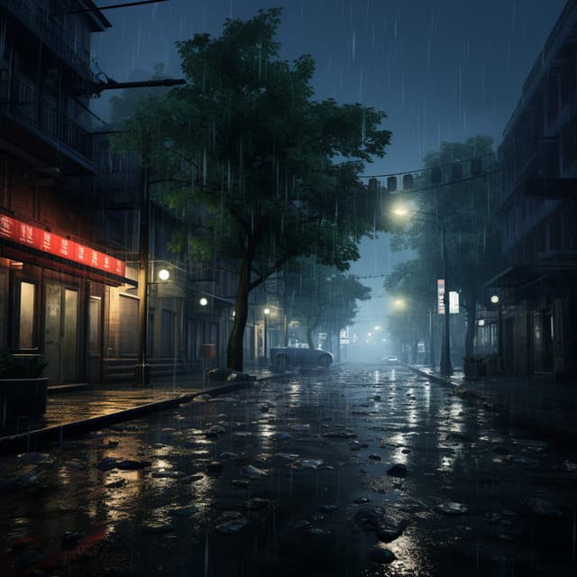 Downpour Flow: Binaural Rain for Yoga and Mindfulness - Sounds Of Calm