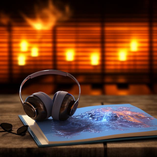 Binaural Fire Spa: Warmth Melodies - Binaural Beats Brain Waves