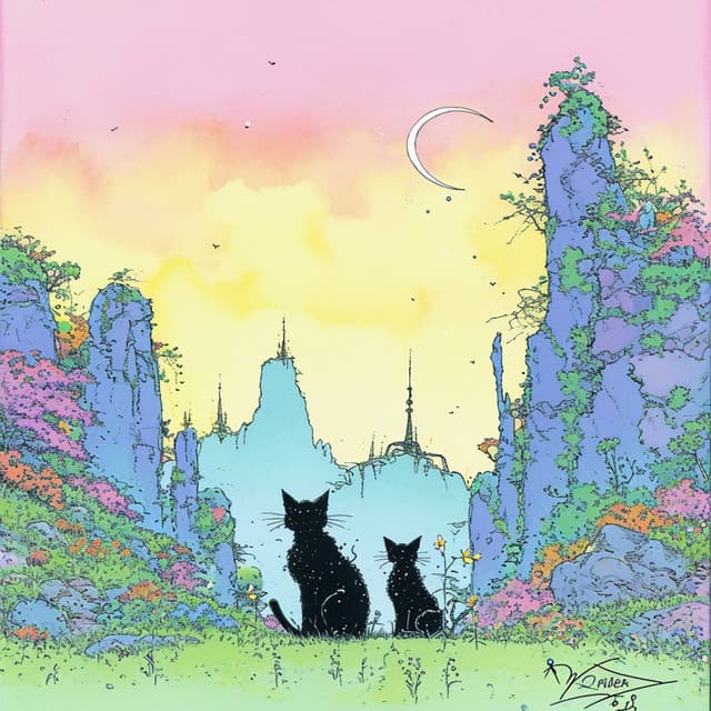 Whispering Nebulas - Music For Cats