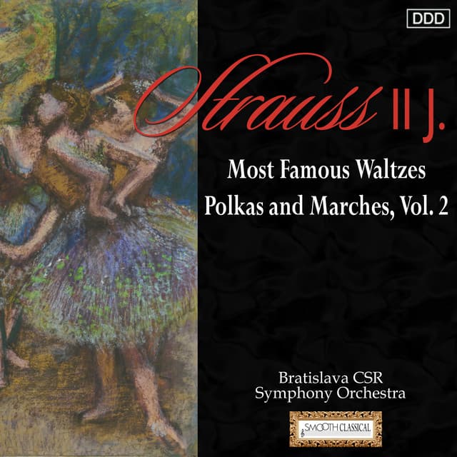 Strauss II: Most Famous Waltzes, Polkas and Marches, Vol. 2 - Bratislava CSR Symphony Orchestra