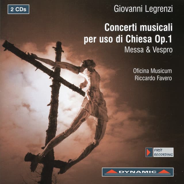 Legrenzi: Concerti musical per uso di chiesa, Op. 1 - Giovanni Legrenzi