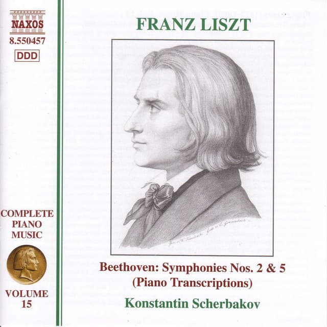 Liszt Complete Piano Music, Vol. 15: Beethoven Symphonies Nos. 2 & 5 - Franz Liszt