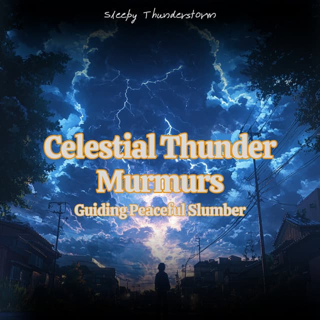Celestial Thunder Murmurs Guiding Peaceful Slumber - Sleepy Thunderstorm