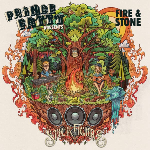 Fire & Stone - Stick Figure