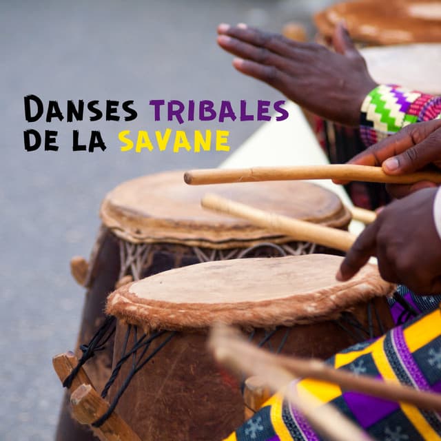 Danses tribales de la savane – Tambours africains, Sonorités ethniques et chamaniques, Musique djembe traditionnelle africaine - Académie de Méditation Spirituelle