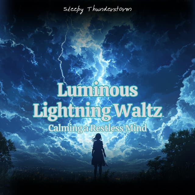 Luminous Lightning Waltz Calming a Restless Mind - Sleepy Thunderstorm