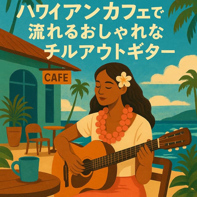 Hawaiian Café Vibes - Chillout Guitar - Healing Relaxing BGM Channel 335