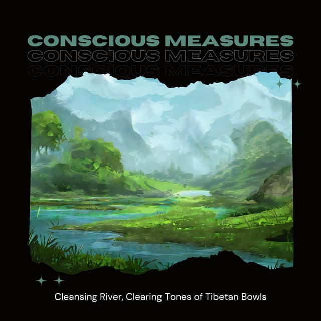 Cleansing River, Clearing Tones of Tibetan Bowls - Conscious Measures