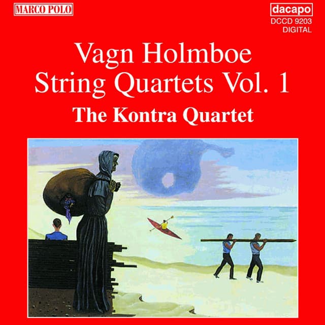 Holmboe: String Quartets Nos. 1, 3 & 4 - Vagn Holmboe