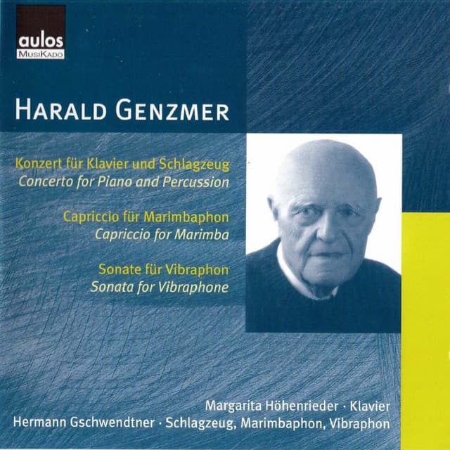 Harald Genzmer: Konzert für Schlagzeug und Klavier - Harald Genzmer