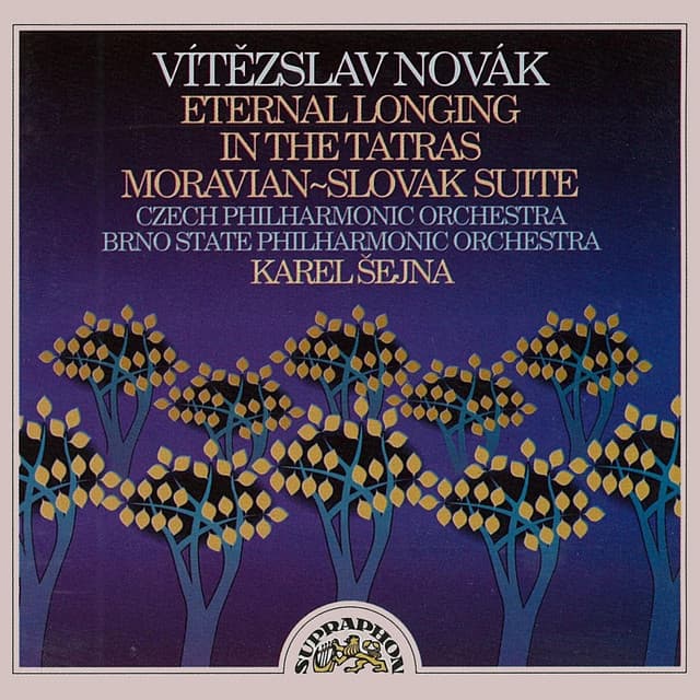Novák: Eternal Longing, In the Tatras, Moravian-Slovak Suite - Vítězslav Novák