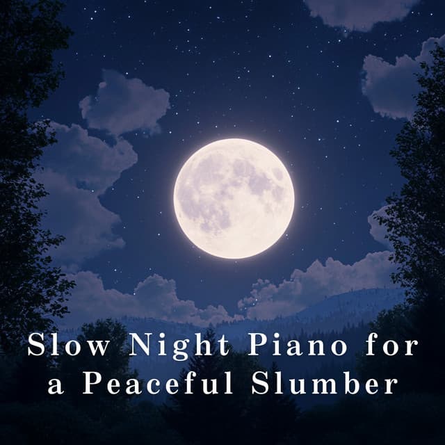 Slow Night Piano for a Peaceful Slumber - Relaxing BGM Project