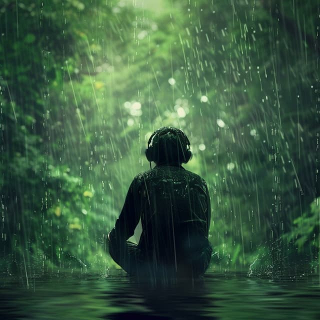 Rain's Melodic Echo: Binaural Harmonies - Axpro Oum