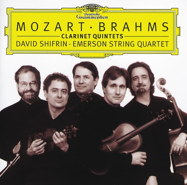 Mozart / Brahms: Clarinet Quintets - Emerson String Quartet
