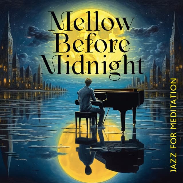 Mellow Before Midnight: Smooth Night Piano Melodies, Jazz Music for Meditation, and Sleep - Bedtime Instrumental Piano Music Academy