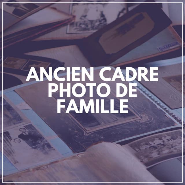 Ancien Cadre Photo de Famille - Sommeil profond