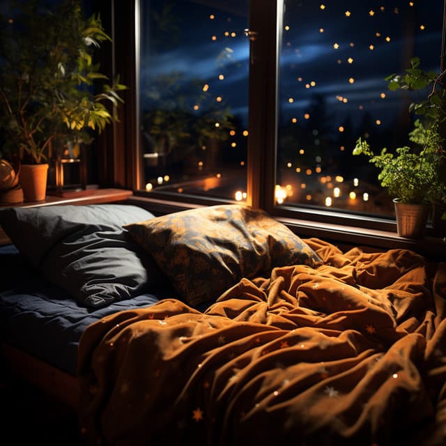 Gotas De Lluvia Del Paisaje Nocturno: Sueños Musicales - mañanas francesas