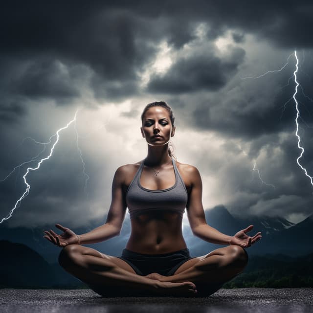 Armonía Serena Del Trueno: Sonidos De Relajación Pacífica - Naturaleza Ruido