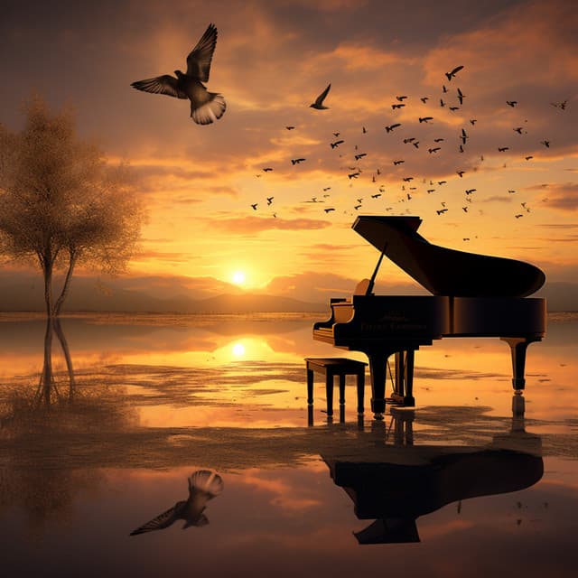 Echoes of the Cosmos: Rhapsodic Piano - Piano: Classical Relaxation