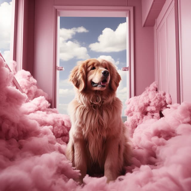 Serenata De Ladridos: Ondas Theta, Lluvia - Binaural late puro