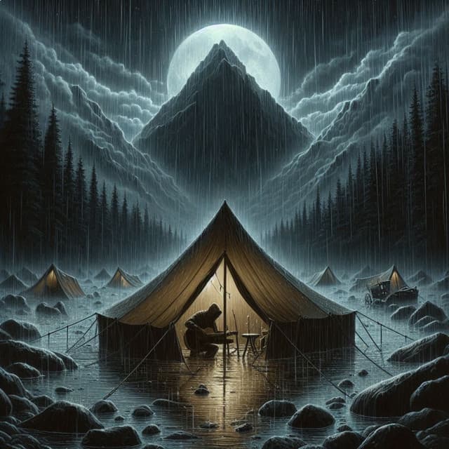 Relaxing Rain and Wind in the Tent - Infinity Equals