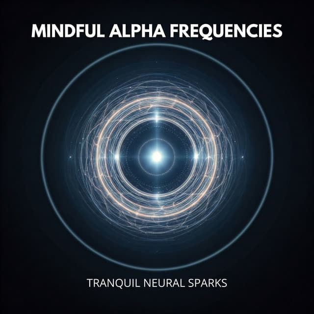 Mindful Alpha Frequencies: Tranquil Neural Sparks - Healing Music Empire