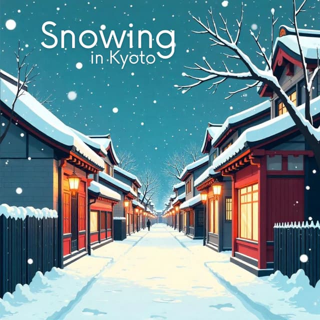 Snowing in Kyoto: Winter Japanese Lofi - Lofi Minds