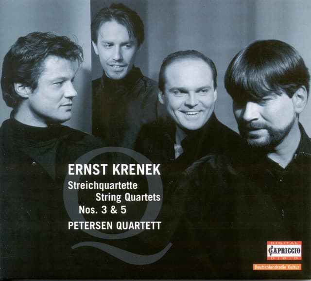 KRENEK, E.: String Quartets Nos. 3 and 5 - Ernst Krenek