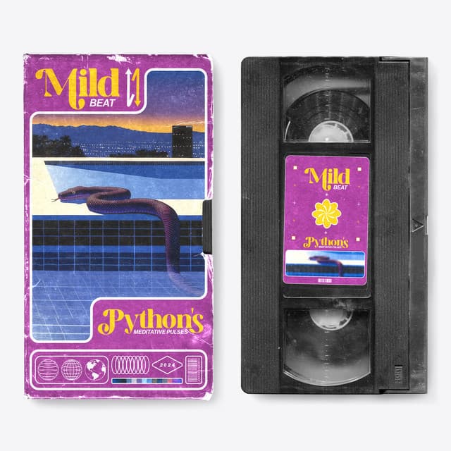Mild Beat: Python's Meditative Pulses - Animal Melody Wizard