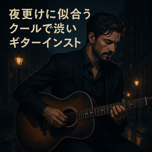 Cool and Deep Guitar Instrument for Late Nights - Healing Relaxing BGM Channel 335