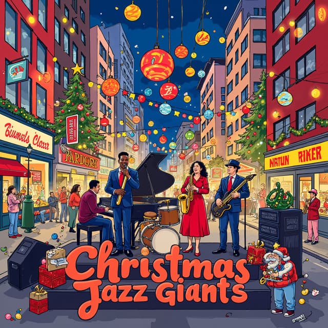 Twinkling Lights and Holiday Jazz Vibes - The Christmas Jazz Giants