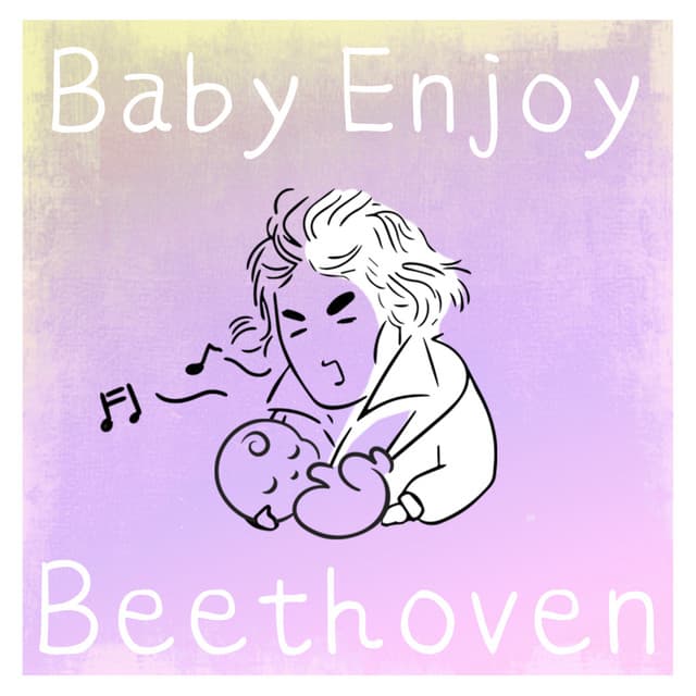 Baby enjoy Beethoven - Public Domain