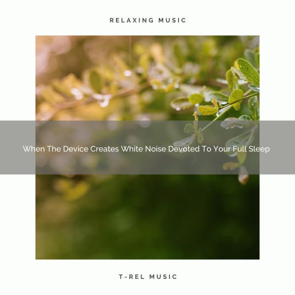 When The Device Creates White Noise Devoted To Your Full Sleep - Natural White Noise Relaxation