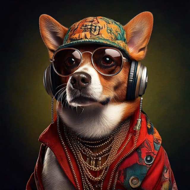 Canine Calm: Relaxing Hip Hop for Dogs - Binaural Beats Solitude