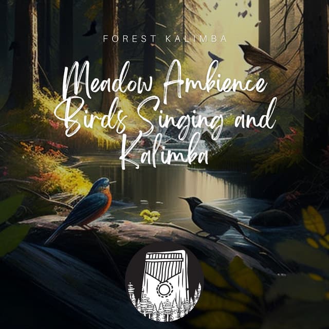 Meadow Ambience Birds Singing and Kalimba - Forest Kalimba