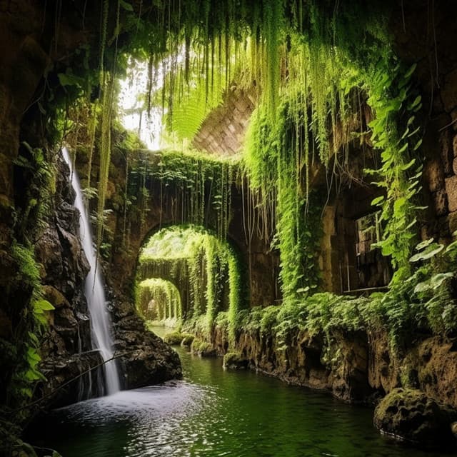 Armonía De La Cascada: Armonías Fluidas - Madre tierra hd