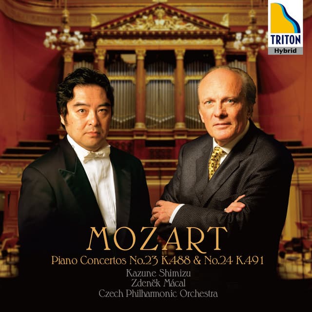 Mozart: Piano Concertos No.23 K.488 & No.24 K.491 - Wolfgang Amadeus Mozart