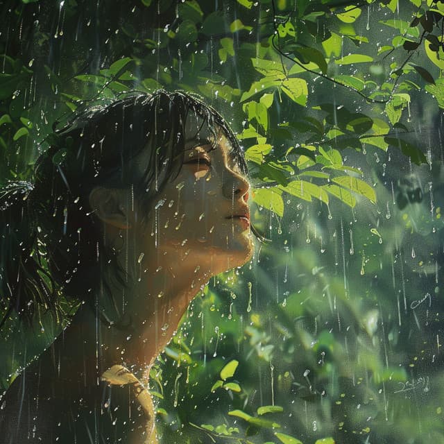 Armonía De Relajación Con Lluvia: Sinfonía Serena - Relajarse