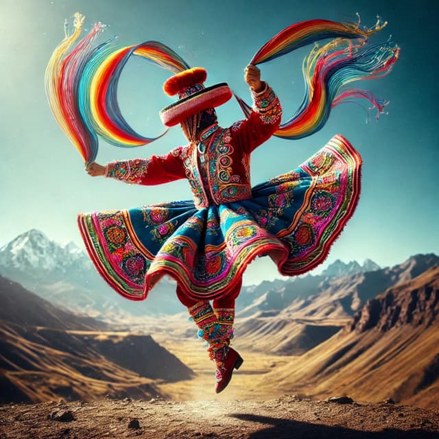 Dança Tradicional Peruana: Música Instrumental Kora & Valicha - Academia de Relaxamento Espiritual