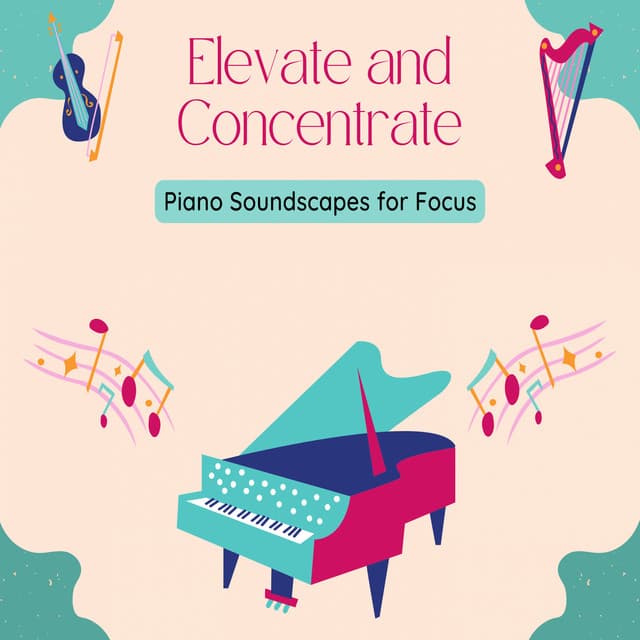 Elevate and Concentrate: Piano Soundscapes for Focus - Pianix