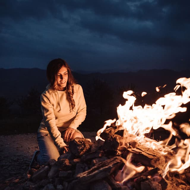 Flame-Kissed Harmony: Serene Songs of Firelight - flammable