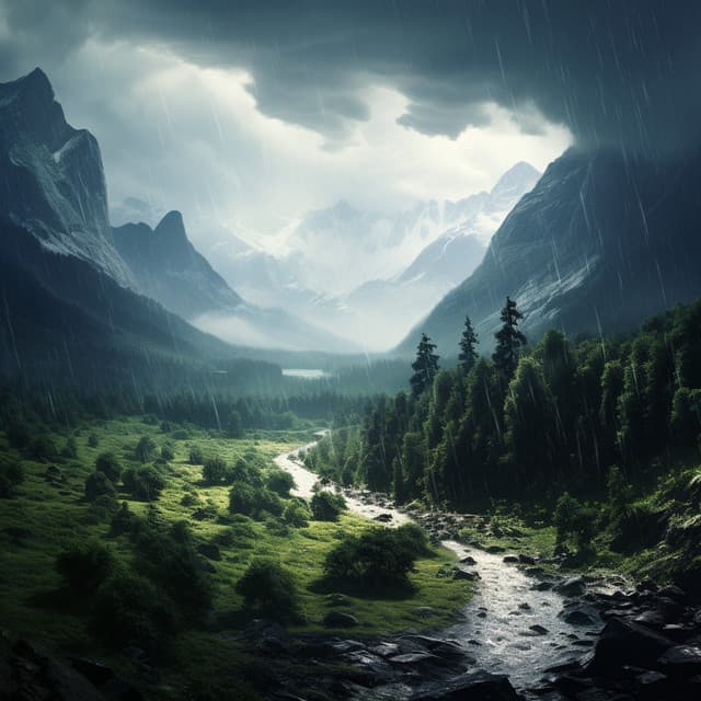 Cat's Binaural Rain: Gentle Water Sounds for Cat Comfort - Unique Chill